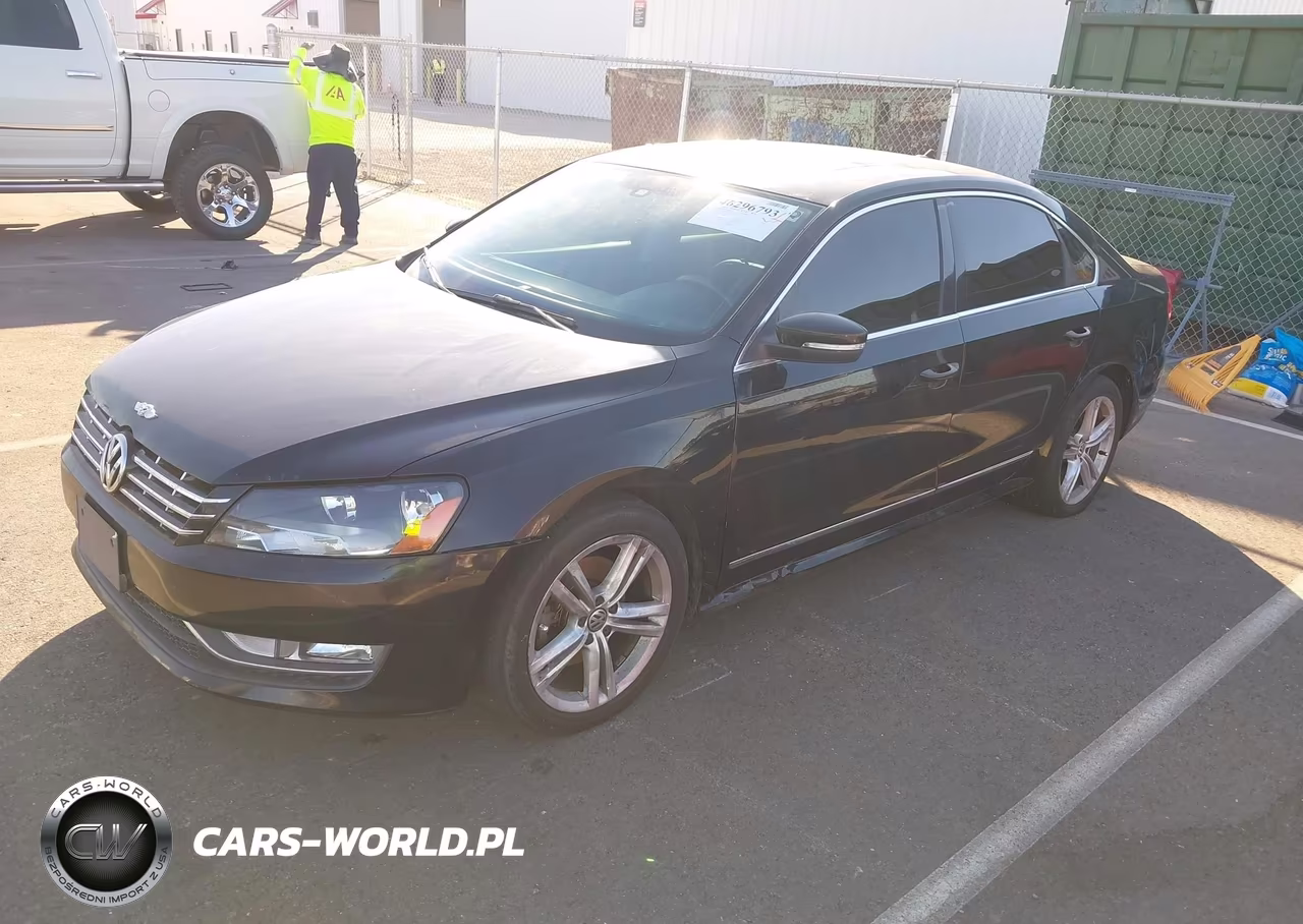 2014 Volkswagen Passat 2.0L Tdi Sel Premium VIN:1VWCN7A39EC018502 - 2