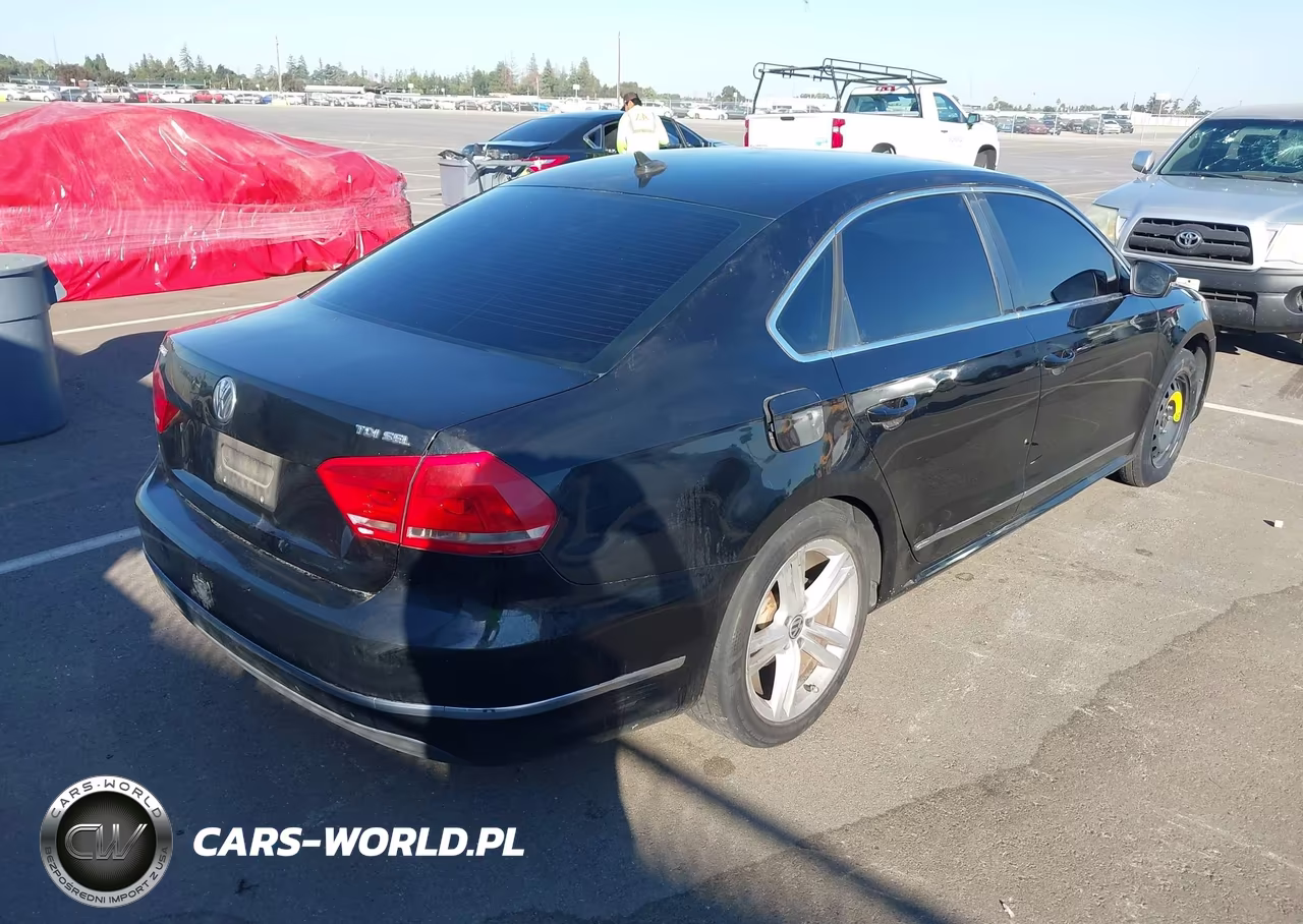 2014 Volkswagen Passat 2.0L Tdi Sel Premium VIN:1VWCN7A39EC018502 - 4