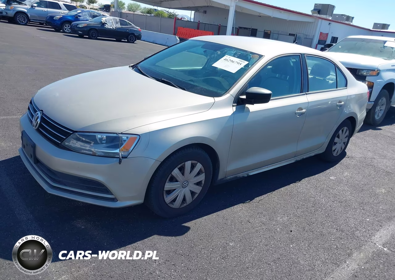 2015 Volkswagen Jetta 2.0L S VIN:3VW2K7AJ3FM404111 - 2