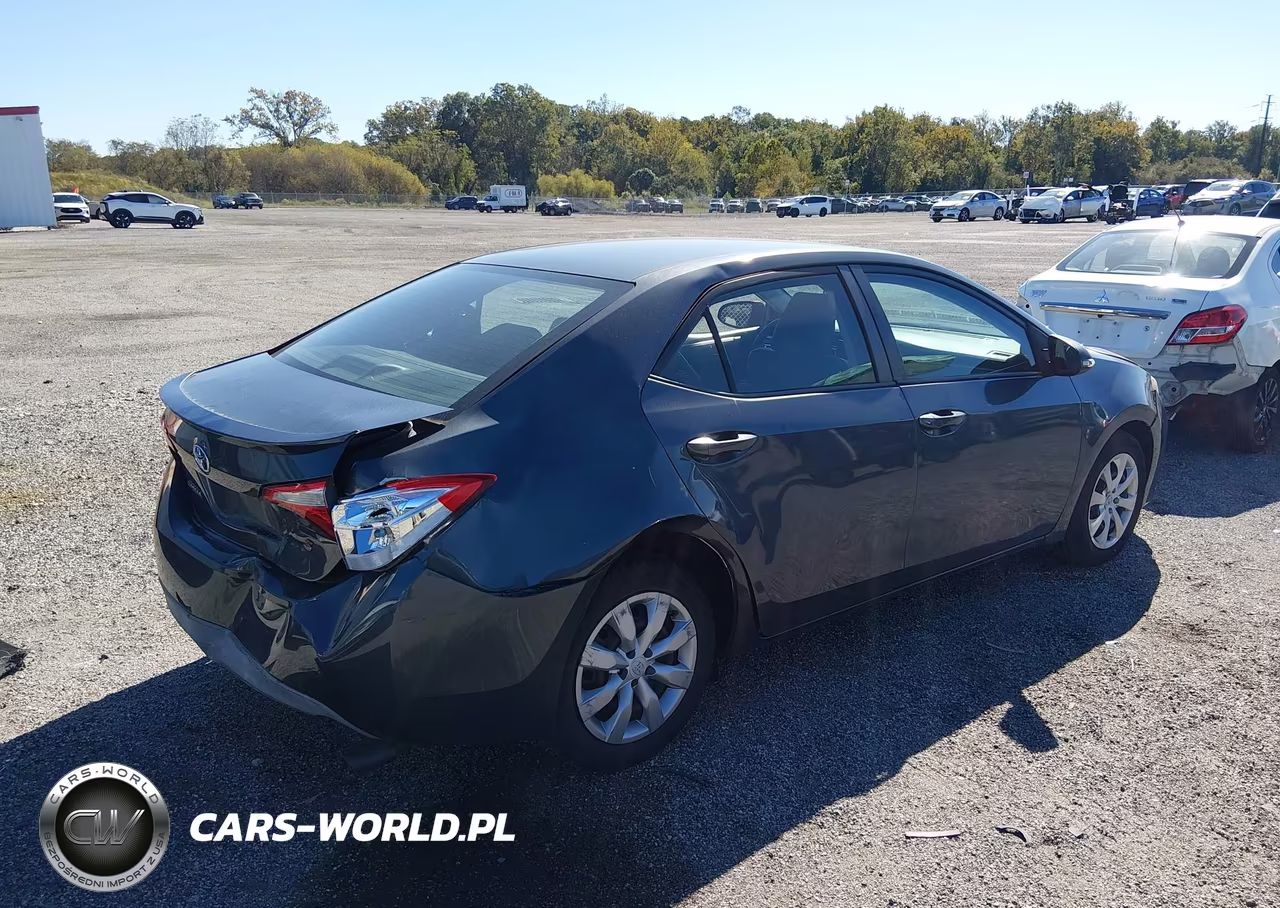 2015 Toyota Corolla S VIN:2T1BURHE8FC406804 - 4