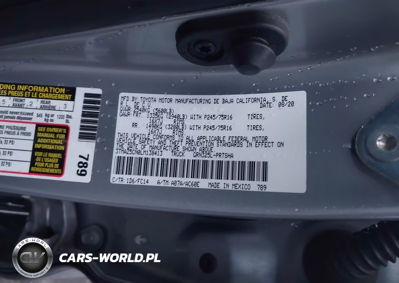 2020 Toyota Tacoma Sr5 V6 VIN:3TMAZ5CN0LM138413 - 9