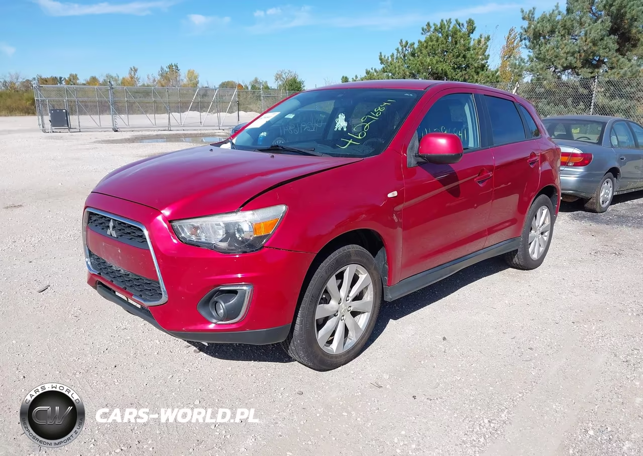 2014 Mitsubishi Outlander Sport Es VIN:4A4AR3AU0EE020040 - 2