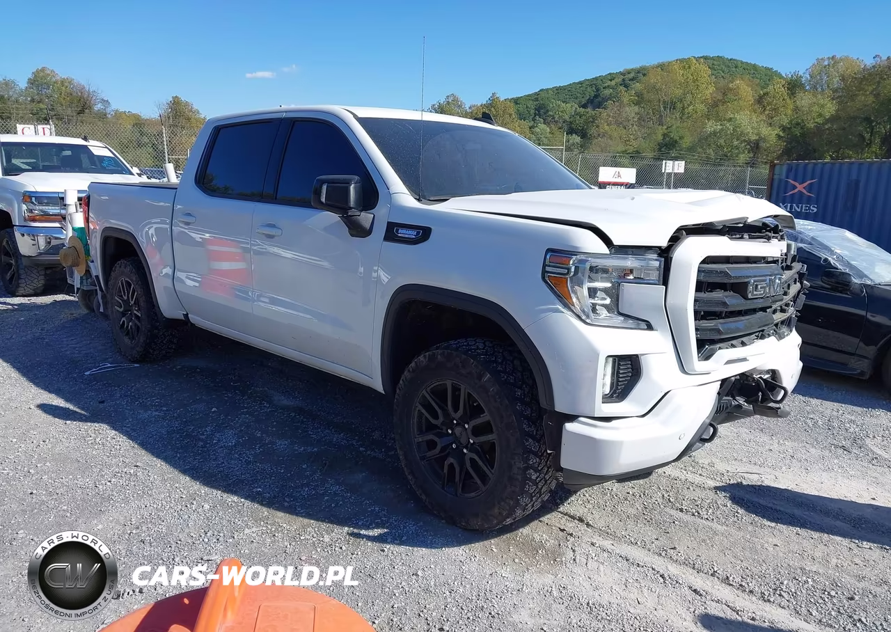 2021 GMC Sierra 1500 4Wd Short Box Elevation