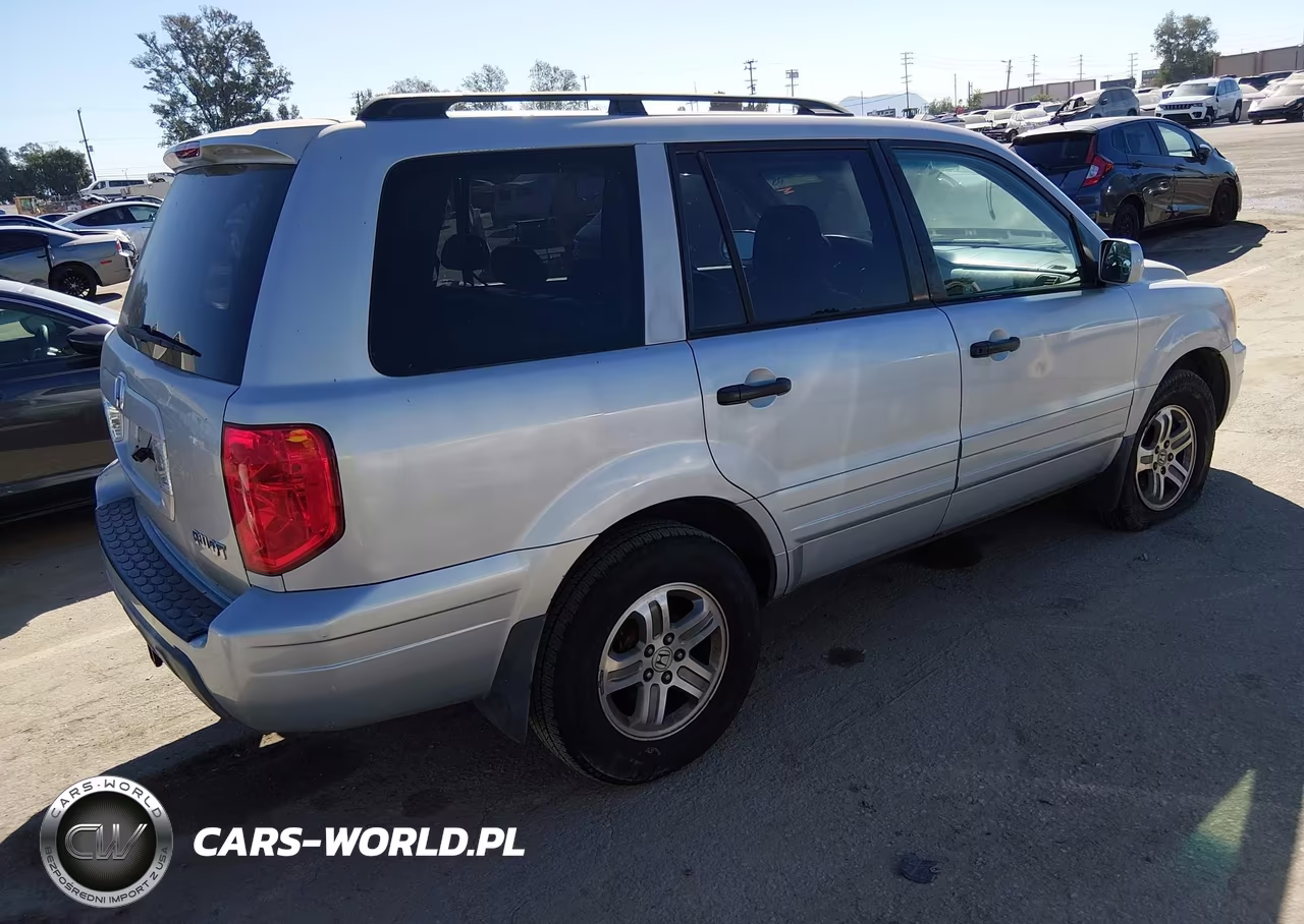 2003 Honda Pilot Ex-L VIN:2HKYF18533H564210 - 4