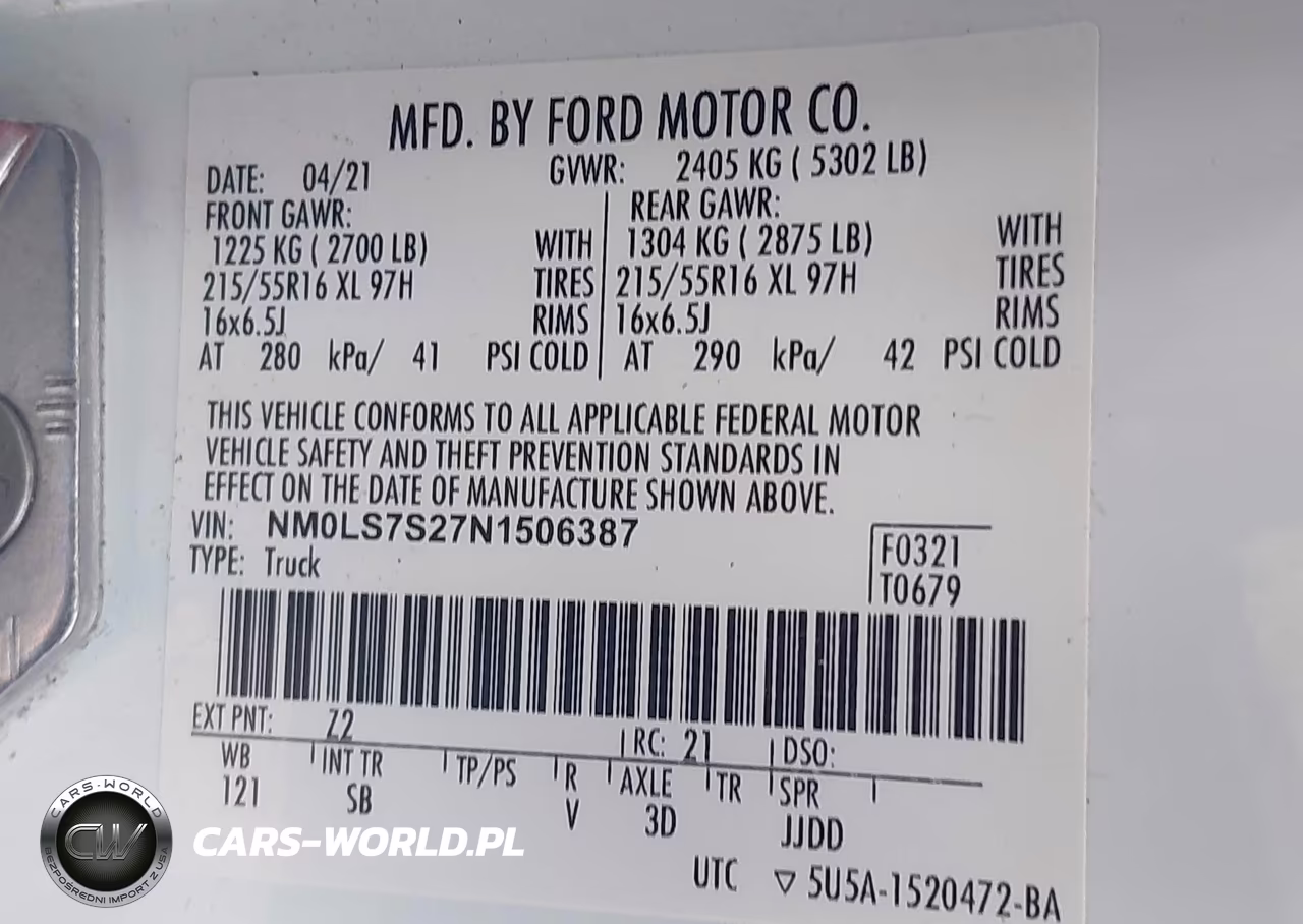 2022 Ford Transit Connect Xl Delivery Van VIN:NM0LS7S27N1506387 - 9