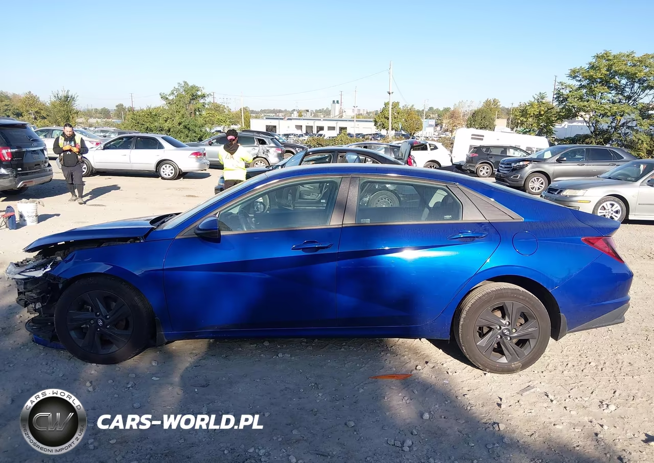 2022 Hyundai Elantra Sel VIN:5NPLS4AG4NH055961 - 14