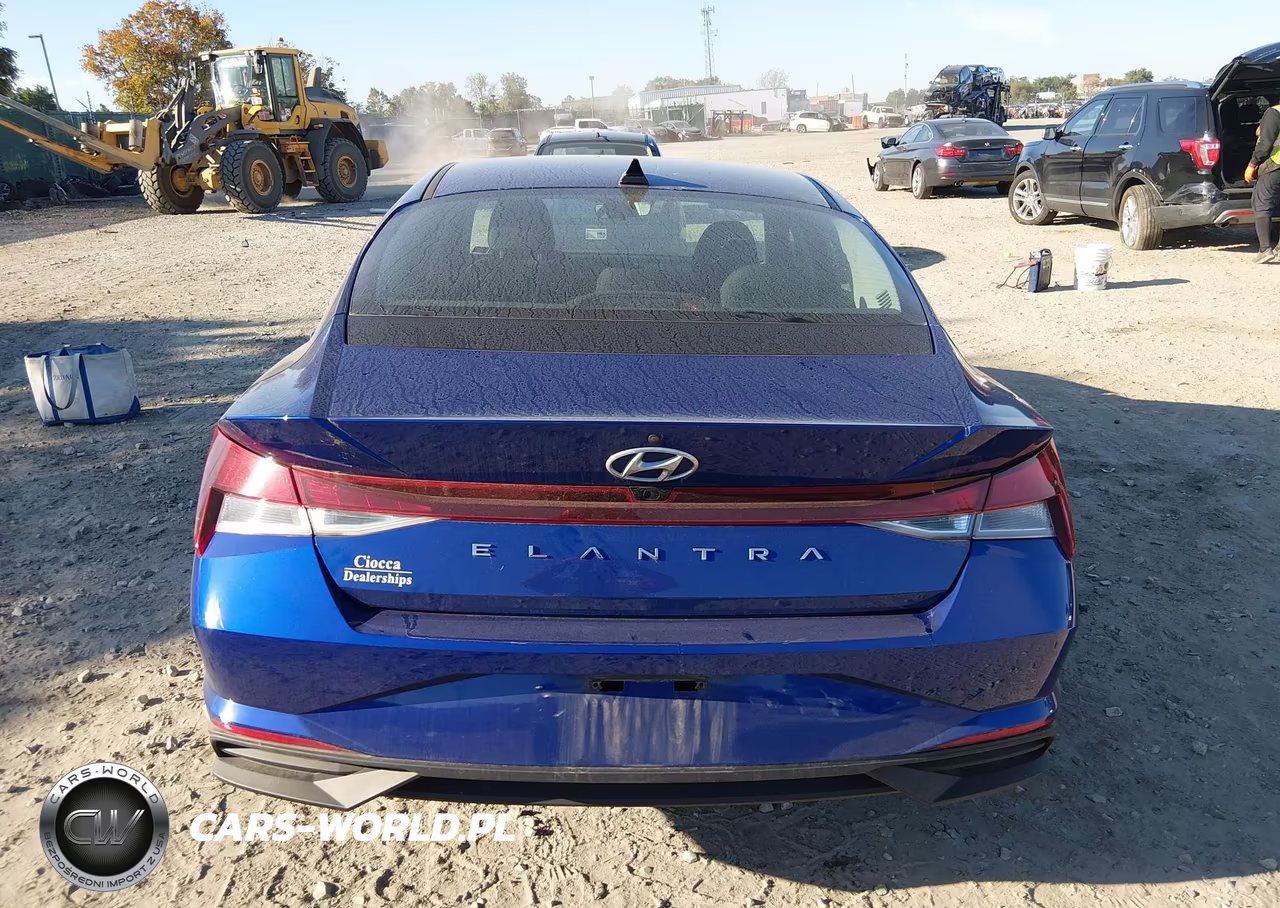 2022 Hyundai Elantra Sel VIN:5NPLS4AG4NH055961 - 16