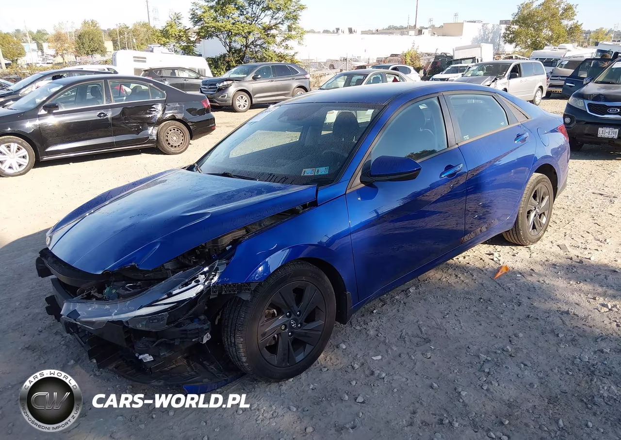2022 Hyundai Elantra Sel VIN:5NPLS4AG4NH055961 - 2