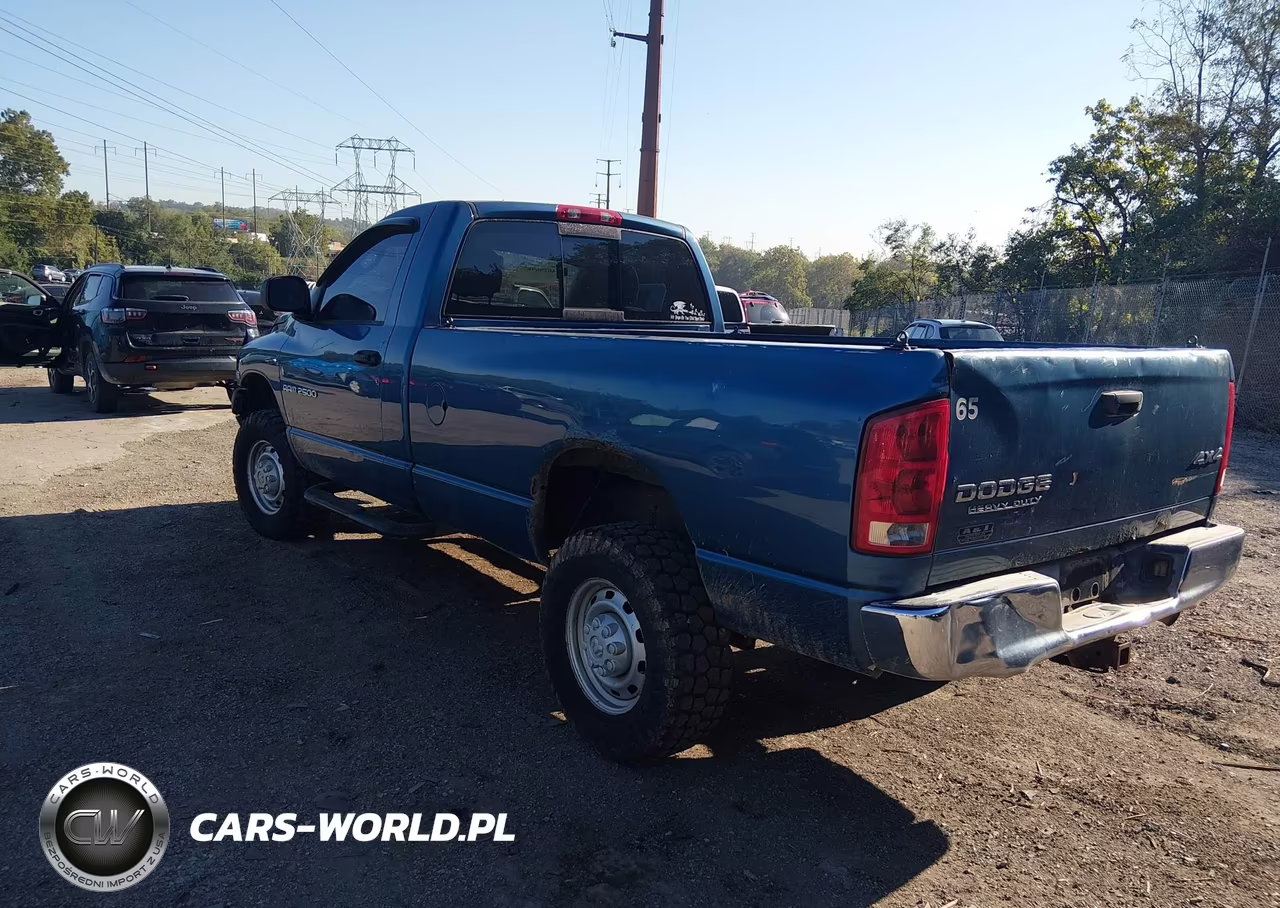 2004 Dodge Ram 2500 St VIN:3D7KU26D54G107653 - 3