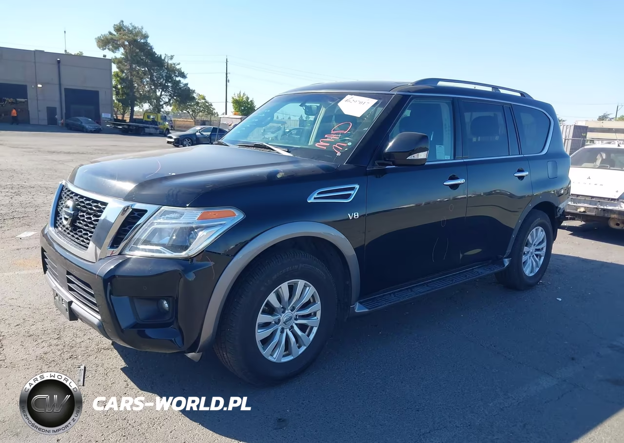 2019 Nissan Armada Sv VIN:JN8AY2NCXK9586561 - 2
