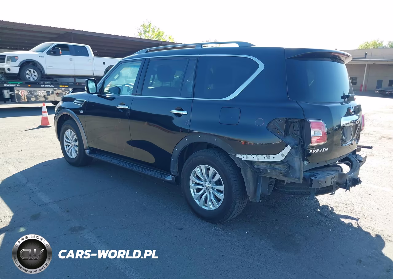 2019 Nissan Armada Sv VIN:JN8AY2NCXK9586561 - 3