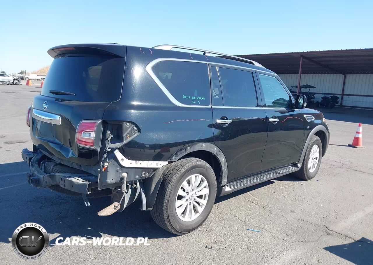 2019 Nissan Armada Sv VIN:JN8AY2NCXK9586561 - 4