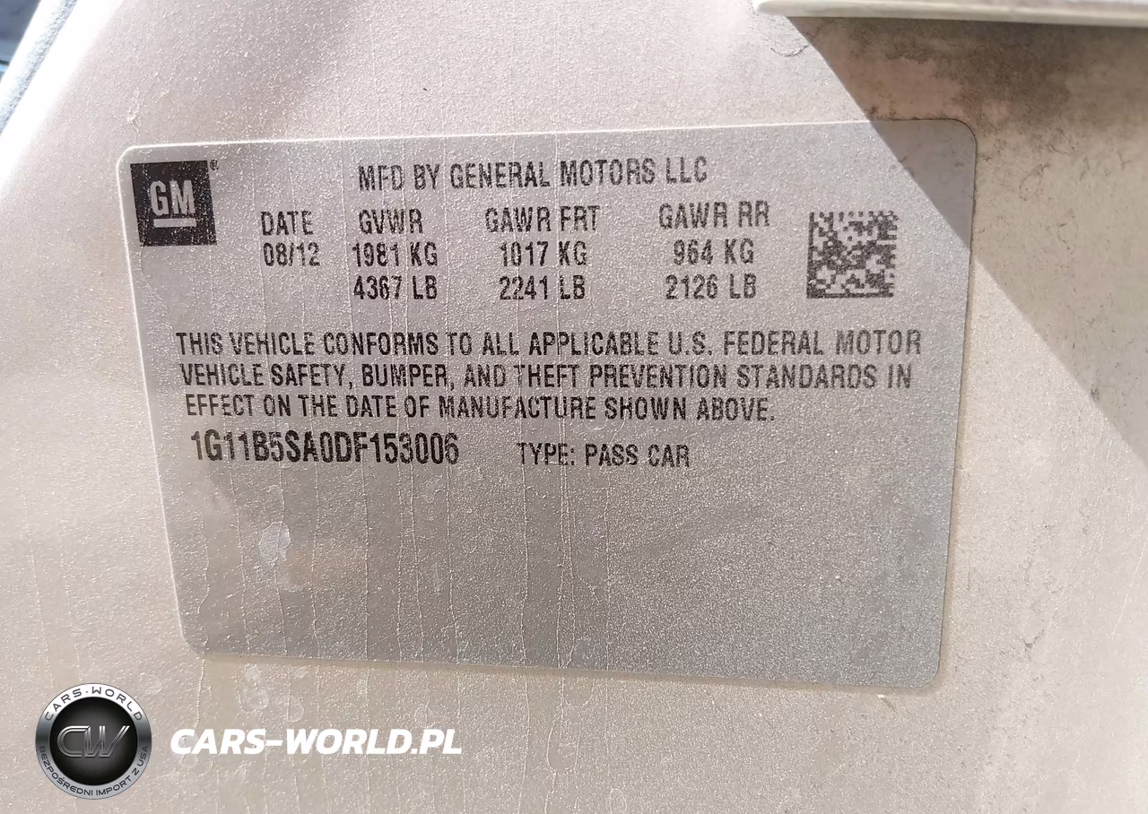 2013 Chevrolet Malibu 1Ls VIN:1G11B5SA0DF153006 - 9