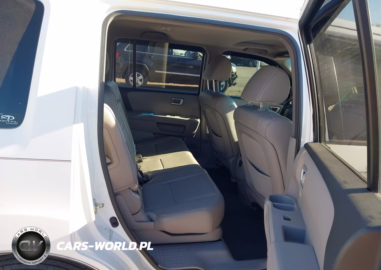 2012 Honda Pilot Ex-L VIN:5FNYF4H55CB075422 - 8