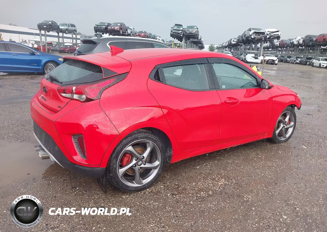 2019 Hyundai Veloster 2.0 VIN:KMHTG6AF5KU017303 - 4