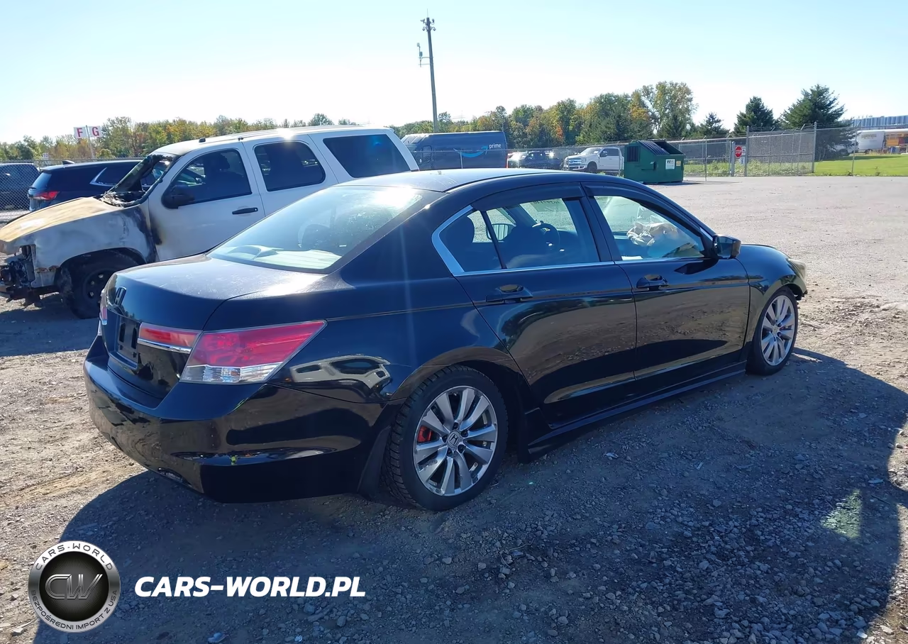 2012 Honda Accord 2.4 Ex VIN:1HGCP2E7XCA001599 - 4