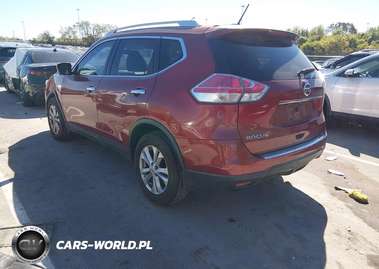 2015 Nissan Rogue Sv VIN:KNMAT2MT3FP536355 - 3