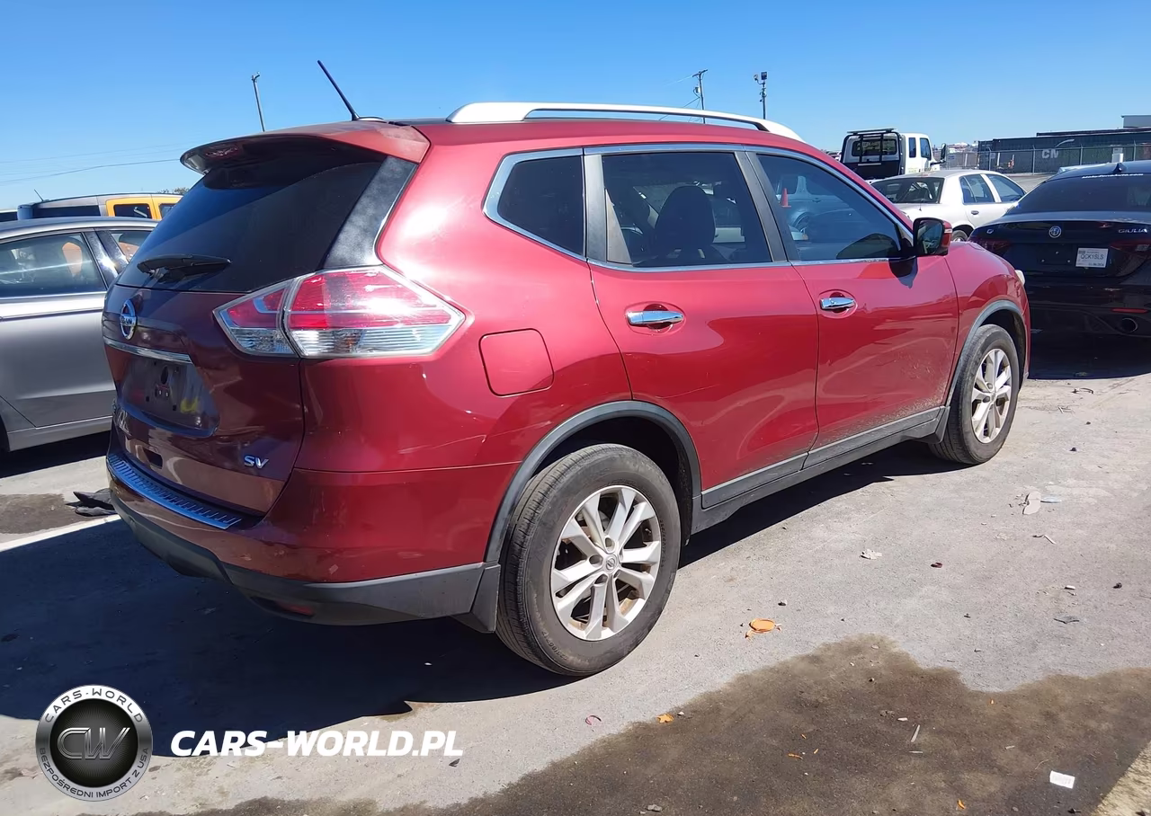 2015 Nissan Rogue Sv VIN:KNMAT2MT3FP536355 - 4