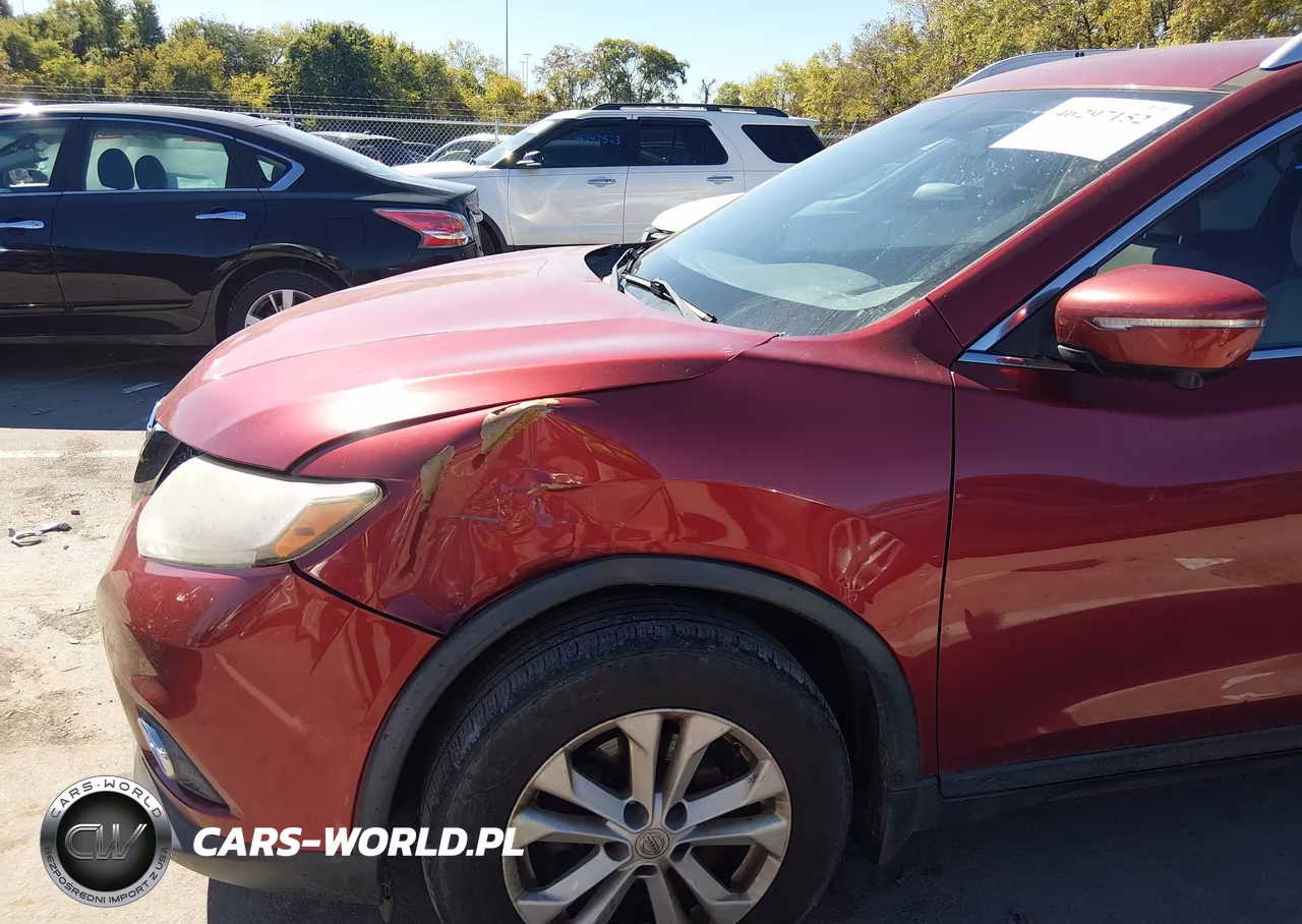 2015 Nissan Rogue Sv VIN:KNMAT2MT3FP536355 - 6