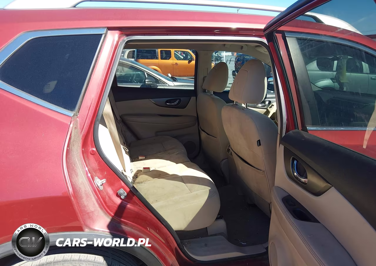 2015 Nissan Rogue Sv VIN:KNMAT2MT3FP536355 - 8