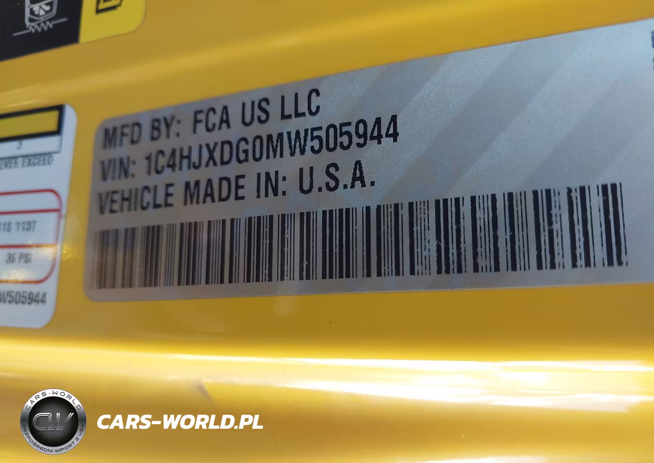2021 Jeep Wrangler Unlimited Sport Altitude VIN:1C4HJXDG0MW505944 - 9