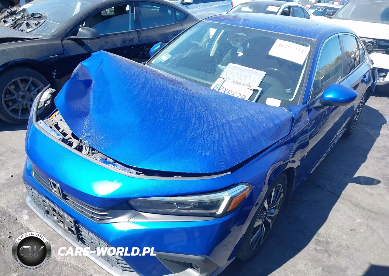 2022 Honda Civic Ex VIN:2HGFE1F76NH311295 - 2