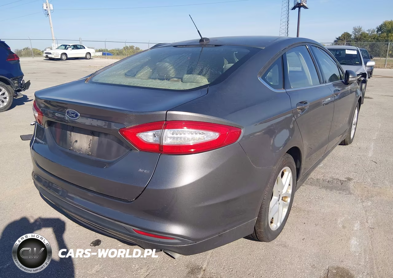 2014 Ford Fusion Se VIN:1FA6P0H76E5376287 - 4