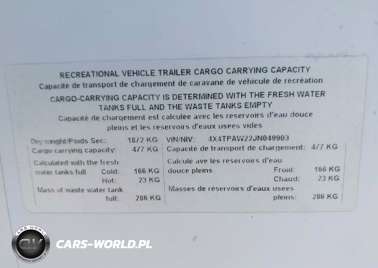 2018 - Other - Palomino Ct VIN:4X4TPAW22JN049903 - 9