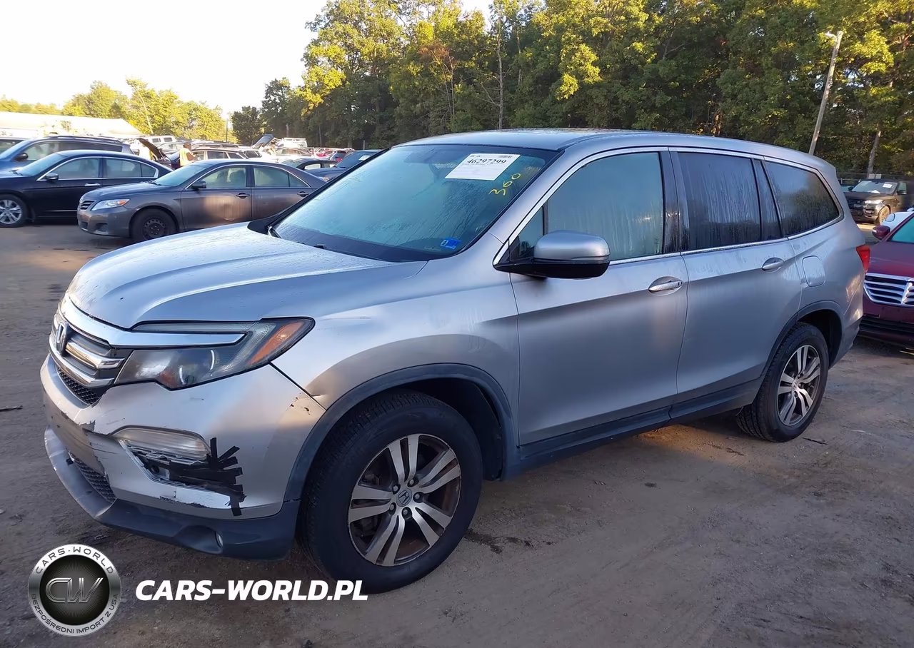 2016 Honda Pilot VIN:5FNYF6H74GB102905 - 2