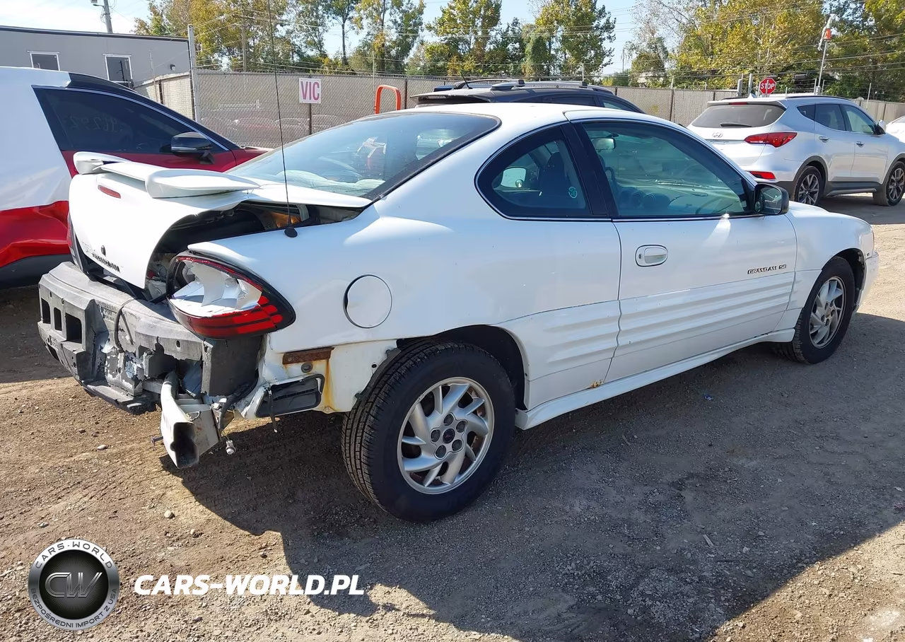 2001 Pontiac Grand Am Se1 VIN:1G2NF12E31M569538 - 4