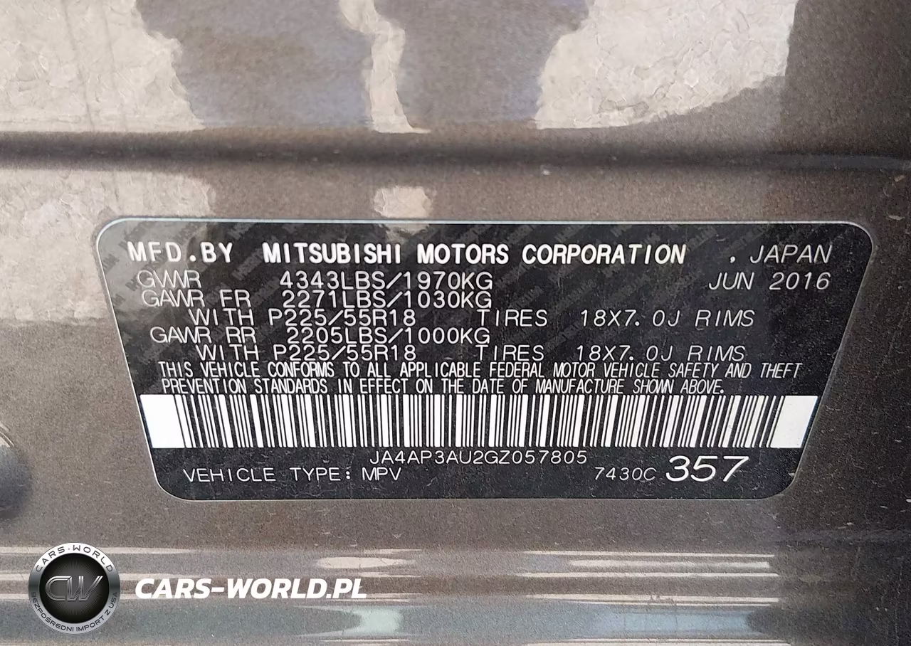 2016 Mitsubishi Outlander Sport 2.0 Es VIN:JA4AP3AU2GZ057805 - 9
