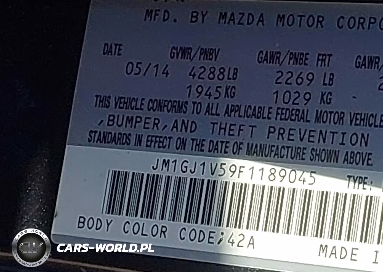 2015 Mazda Mazda6 I Touring VIN:JM1GJ1V59F1189045 - 9