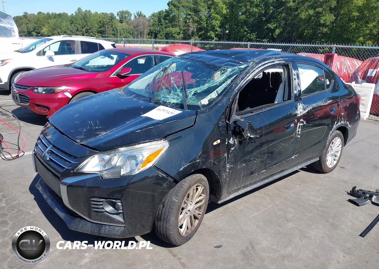 2022 Mitsubishi Mirage G4 Le VIN:ML32FUFJ2NHF06524 - 2