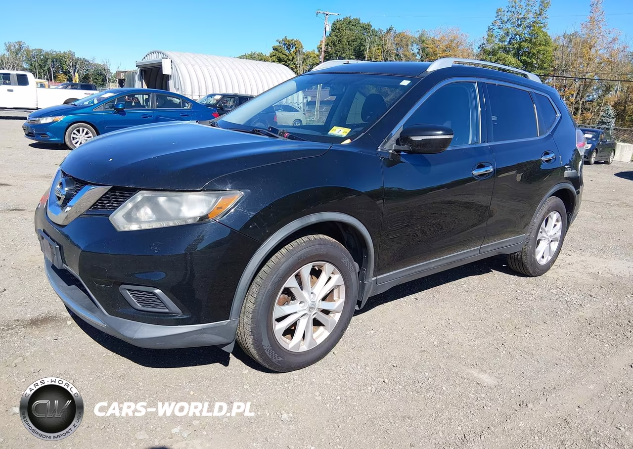 2015 Nissan Rogue Sv VIN:KNMAT2MV4FP524250 - 2