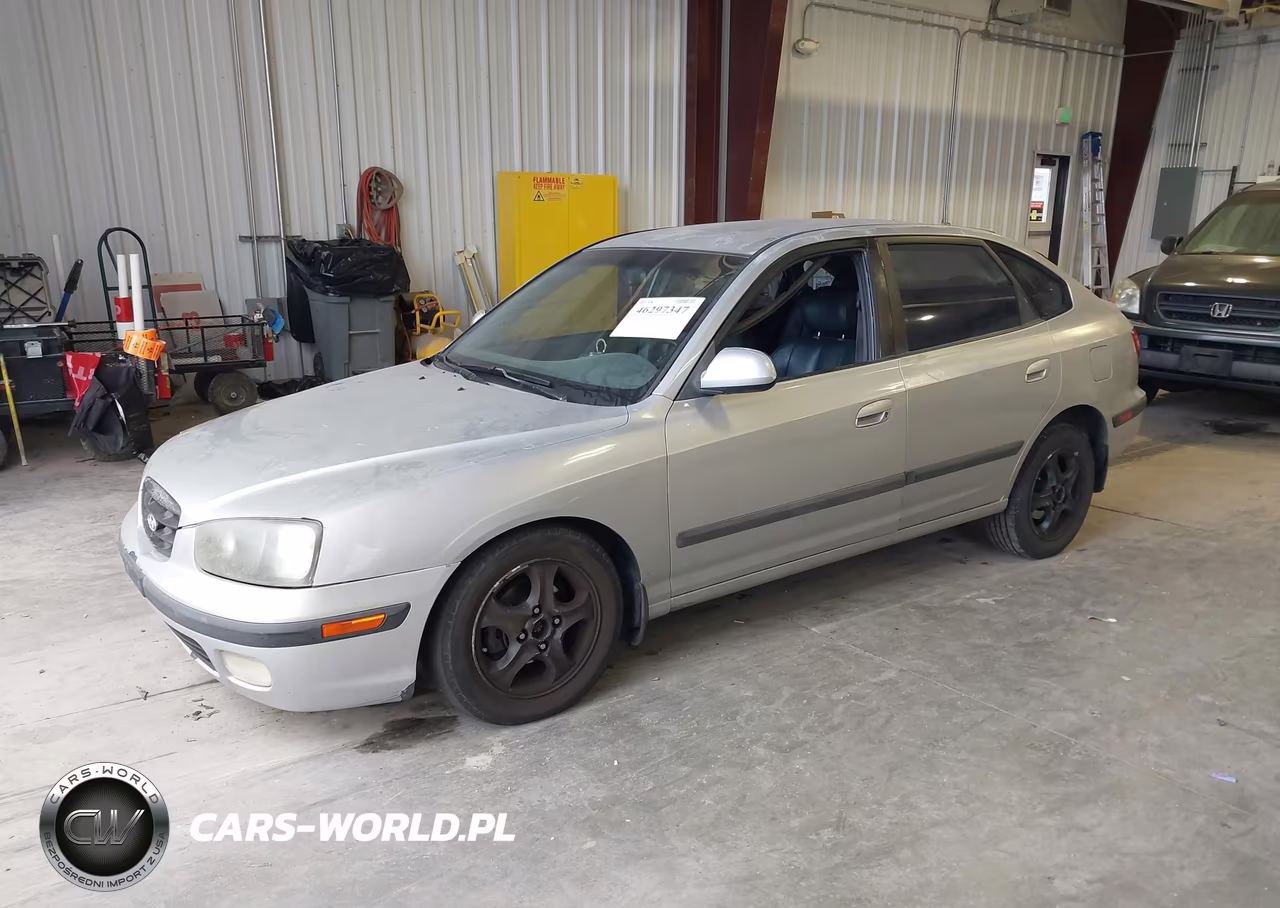2001 Hyundai Elantra Gt VIN:KMHDN55DX1U037204 - 2