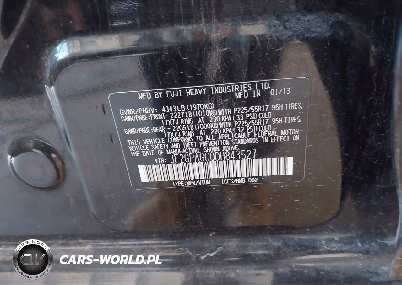 2013 Subaru Xv Crosstrek 2.0I Limited VIN:JF2GPAGC0DH843527 - 9