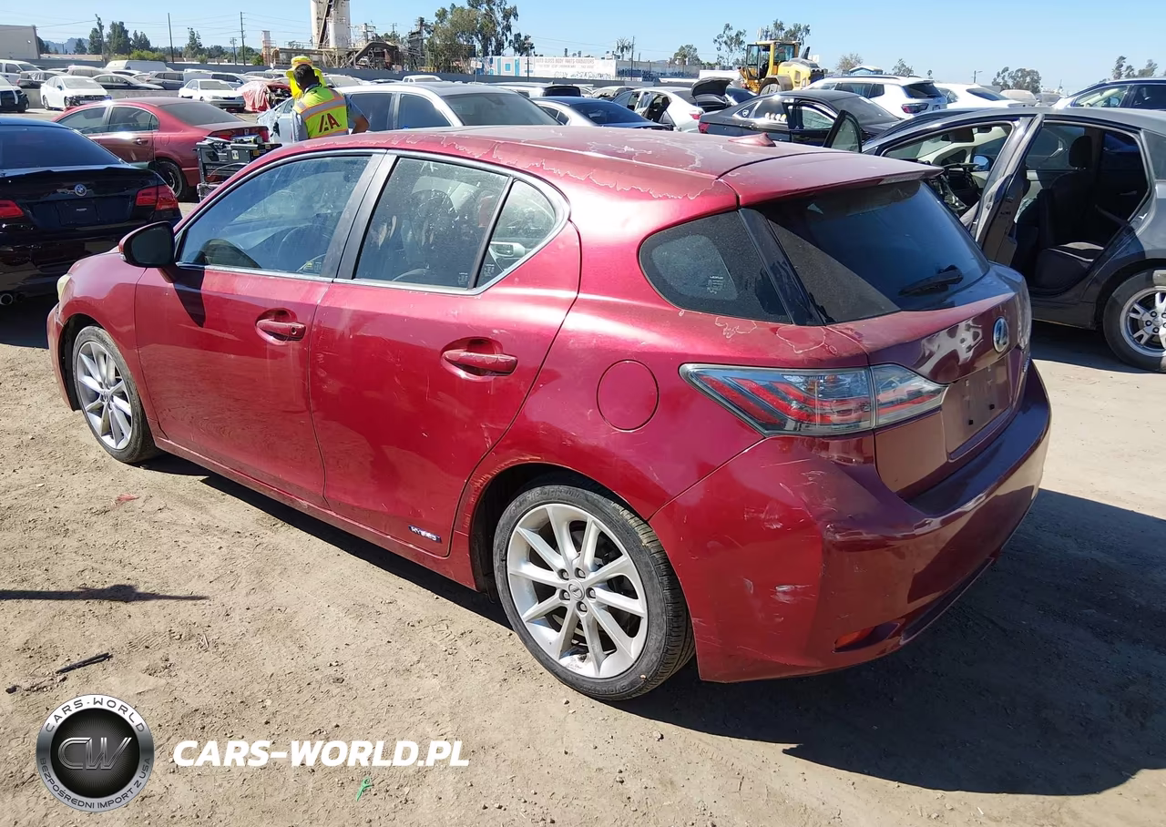 2011 Lexus Ct 200H Premium VIN:JTHKD5BH2B2011407 - 3