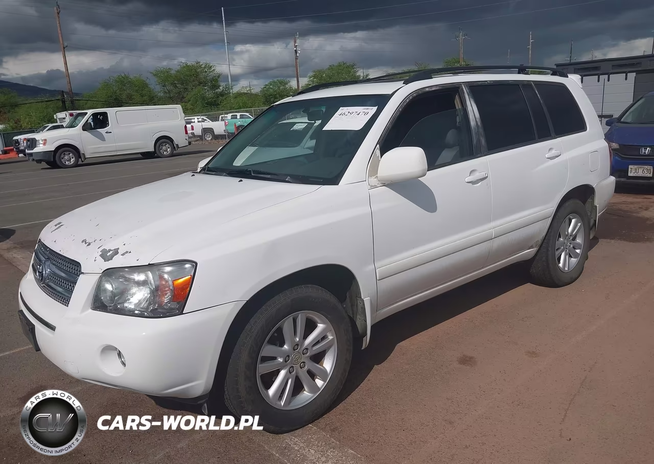 2006 Toyota Highlander Hybrid Limited V6-V6 VIN:JTEEW21A660008597 - 2