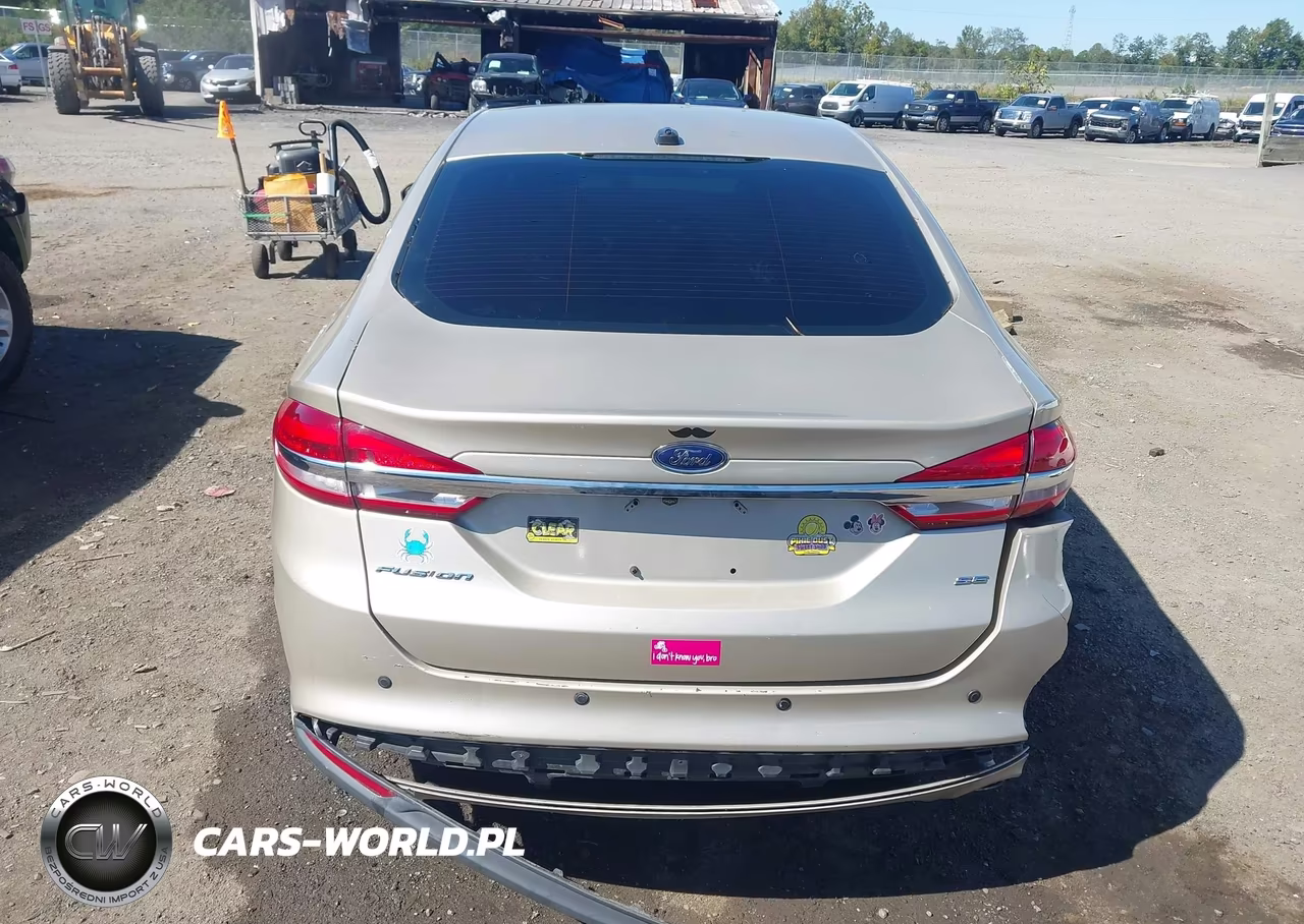 2017 Ford Fusion Se VIN:3FA6P0H74HR102555 - 16
