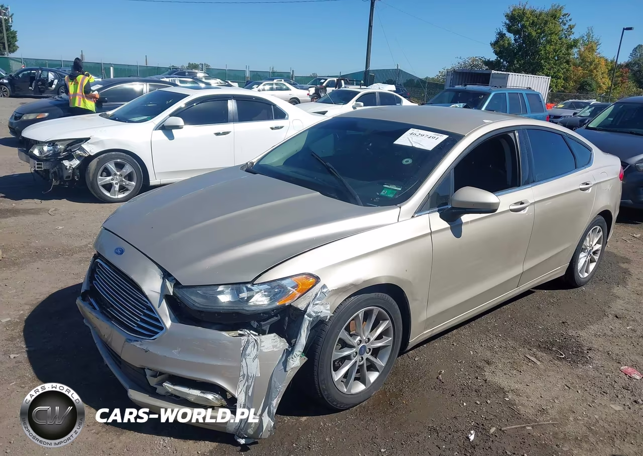 2017 Ford Fusion Se VIN:3FA6P0H74HR102555 - 2