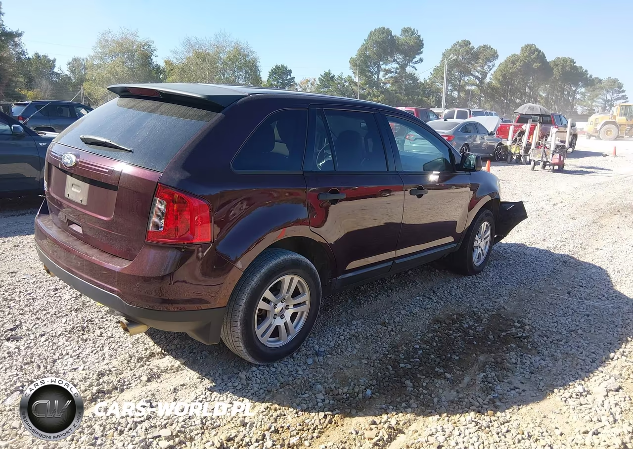 2011 Ford Edge Se VIN:2FMDK3GC3BBA32824 - 4