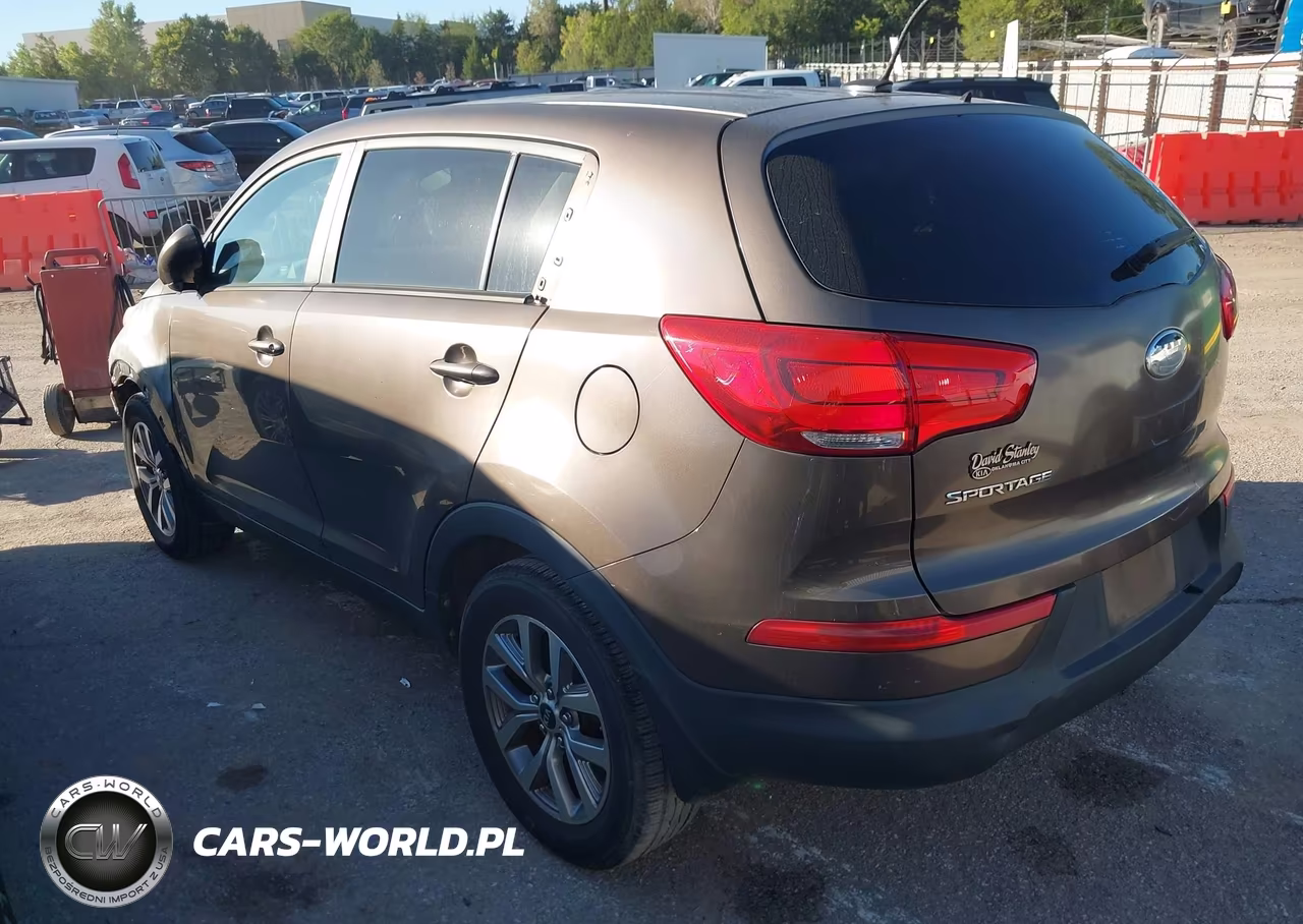 2015 Kia Sportage Lx VIN:KNDPB3AC0F7739887 - 3