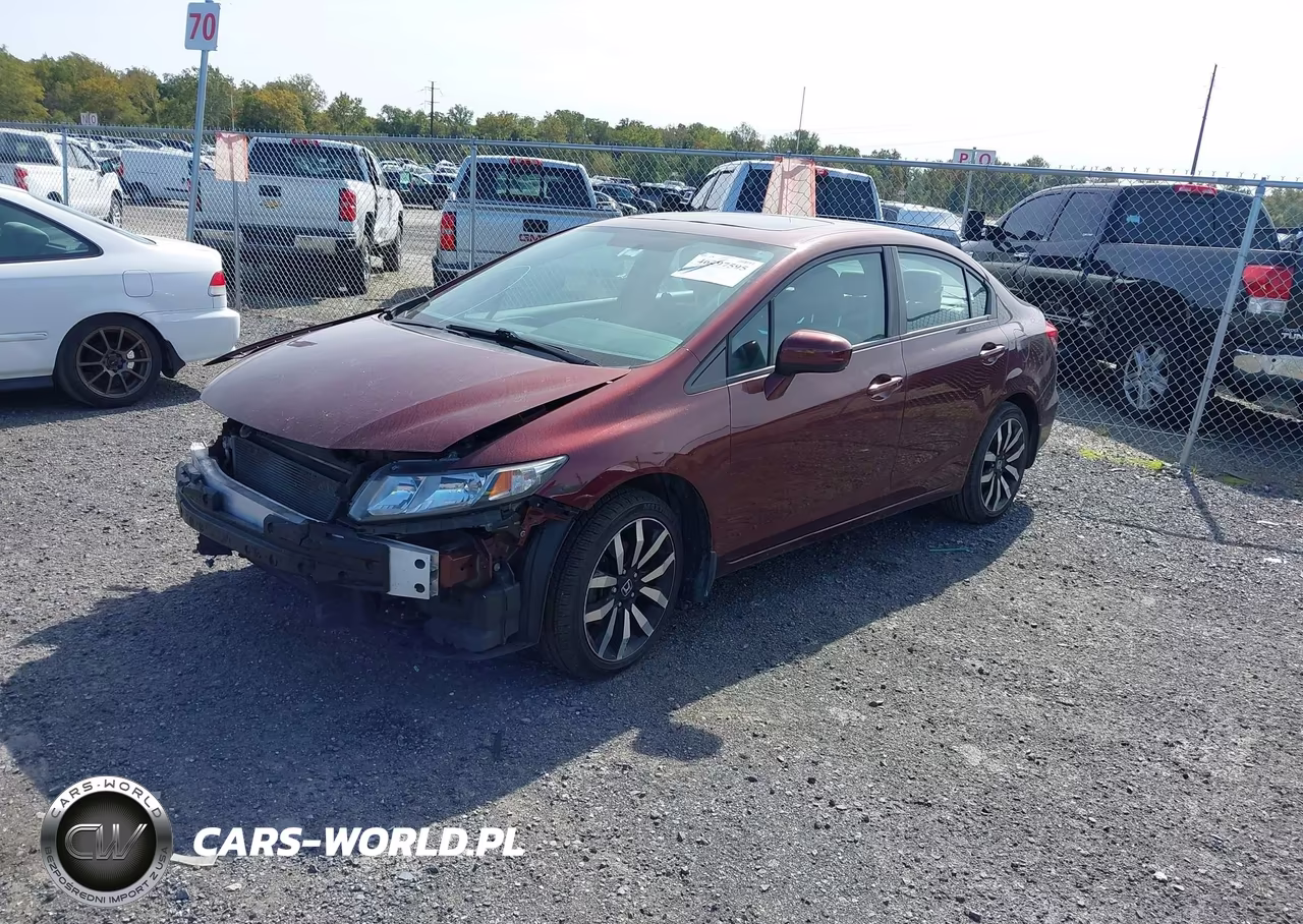 2015 Honda Civic Ex-L VIN:19XFB2F93FE263413 - 2