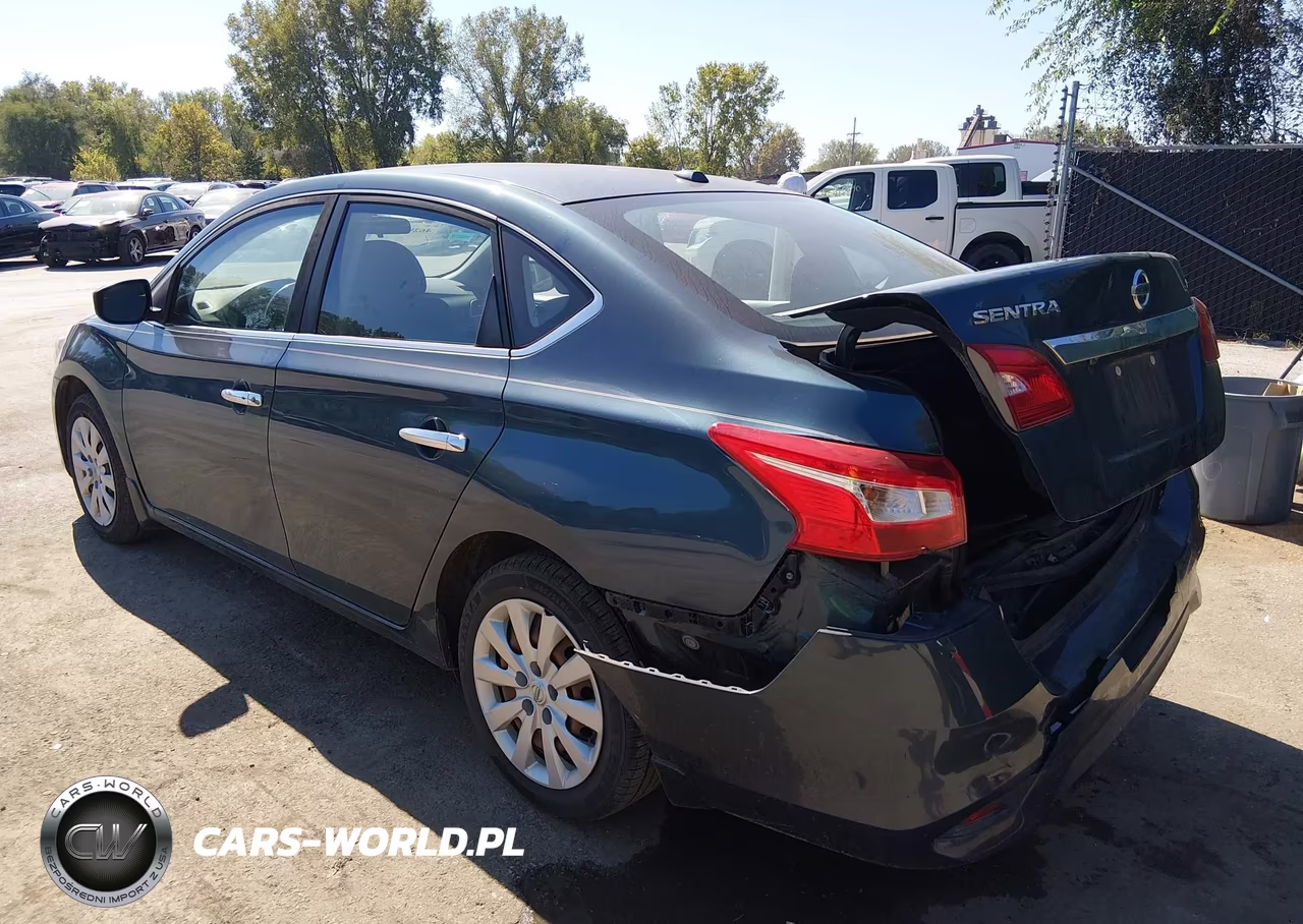 2016 Nissan Sentra Sv VIN:3N1AB7AP2GY301021 - 3