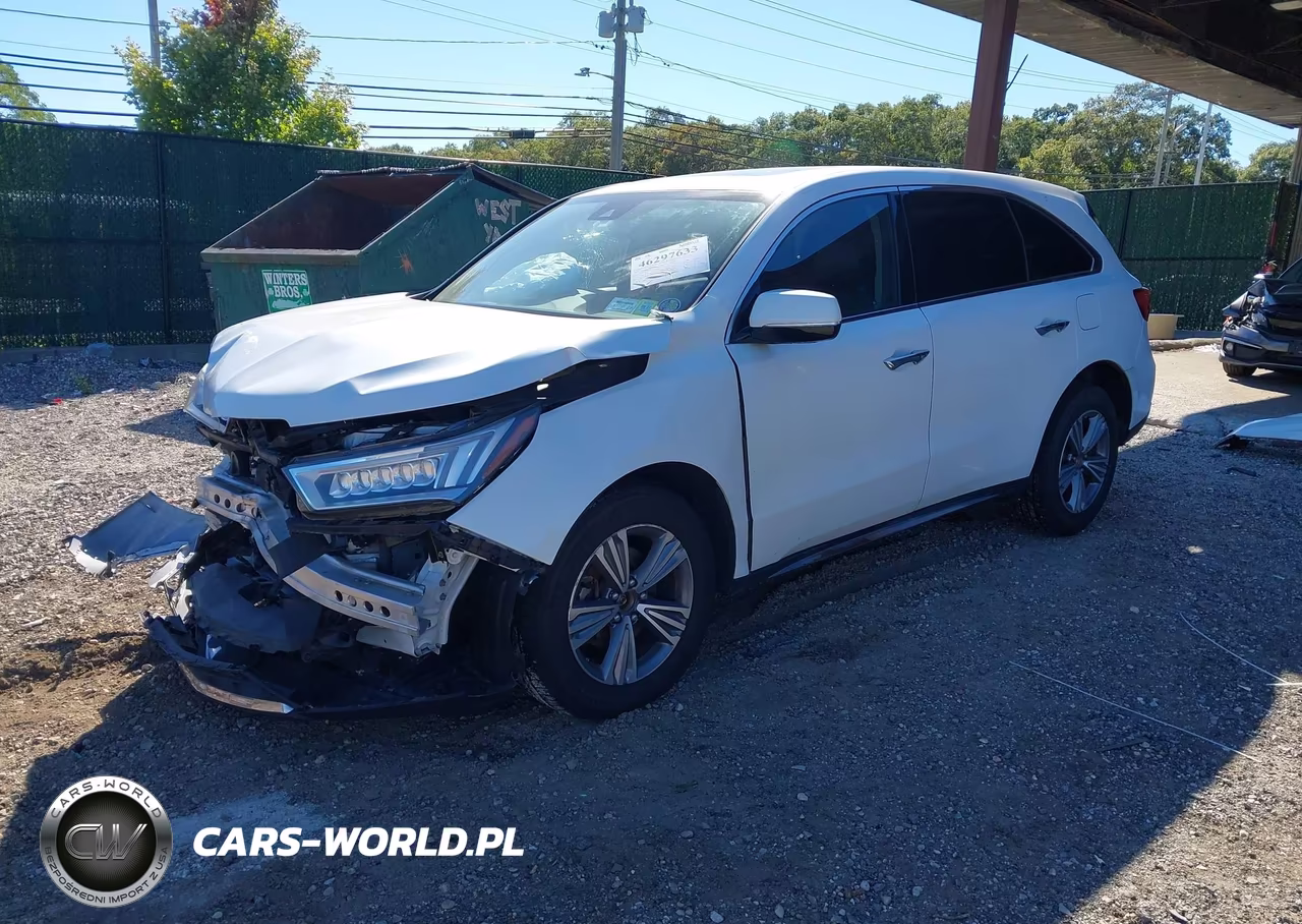 2020 Acura Mdx Standard VIN:5J8YD4H37LL018108 - 2