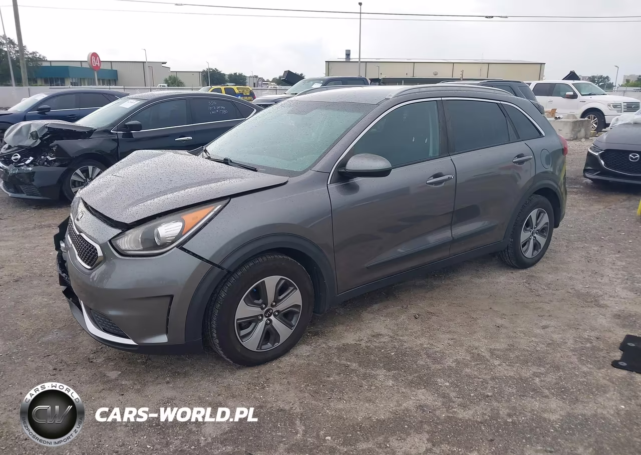 2017 Kia Niro Lx VIN:KNDCB3LC2H5043574 - 2
