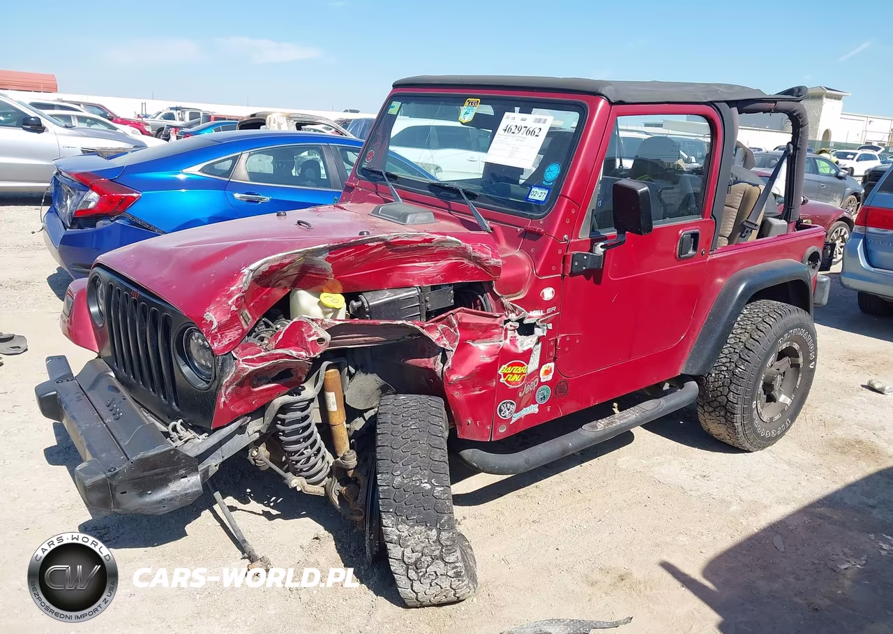 1999 Jeep Wrangler Sport VIN:1J4FY19S9XP447922 - 2