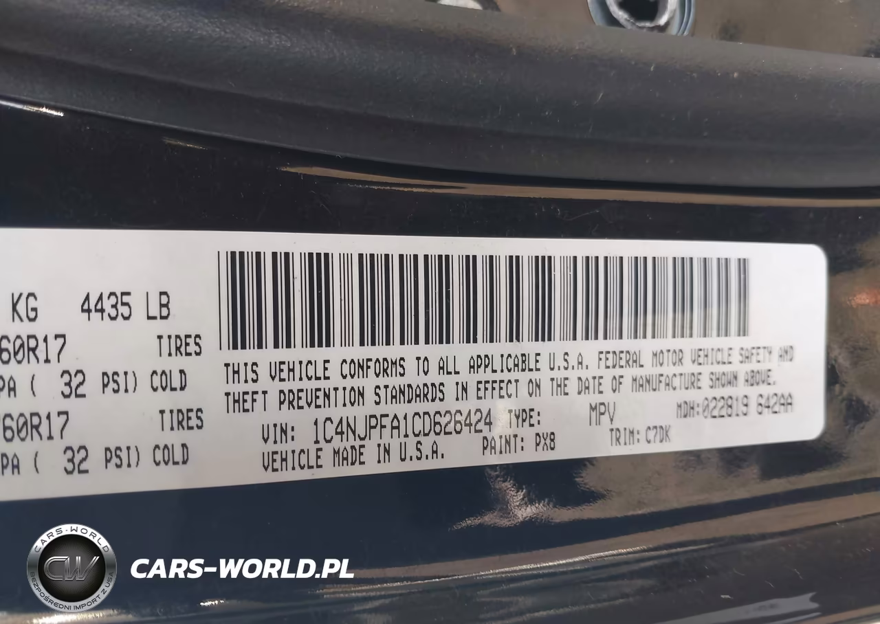 2012 Jeep Patriot Latitude VIN:1C4NJPFA1CD626424 - 9
