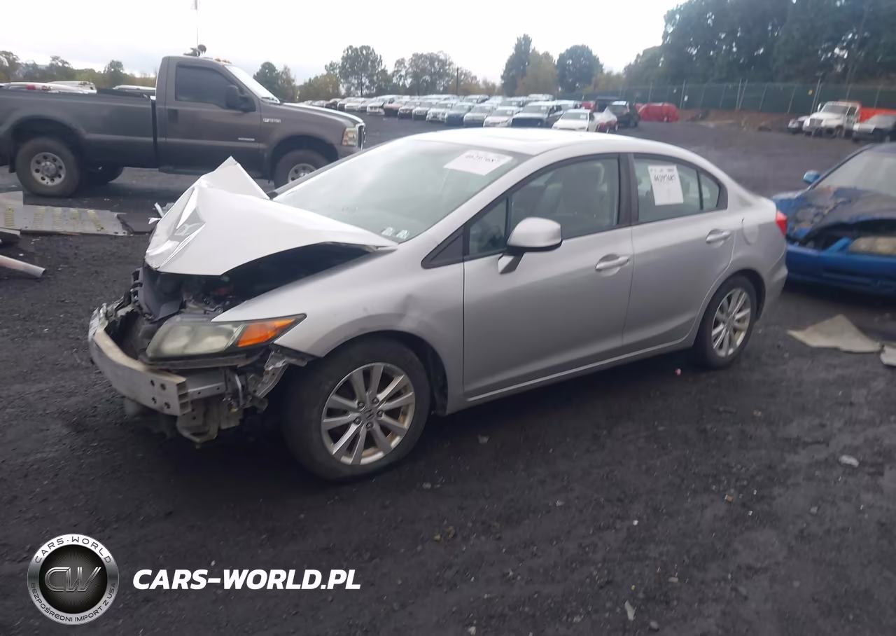 2012 Honda Civic Ex VIN:19XFB2F81CE327676 - 2