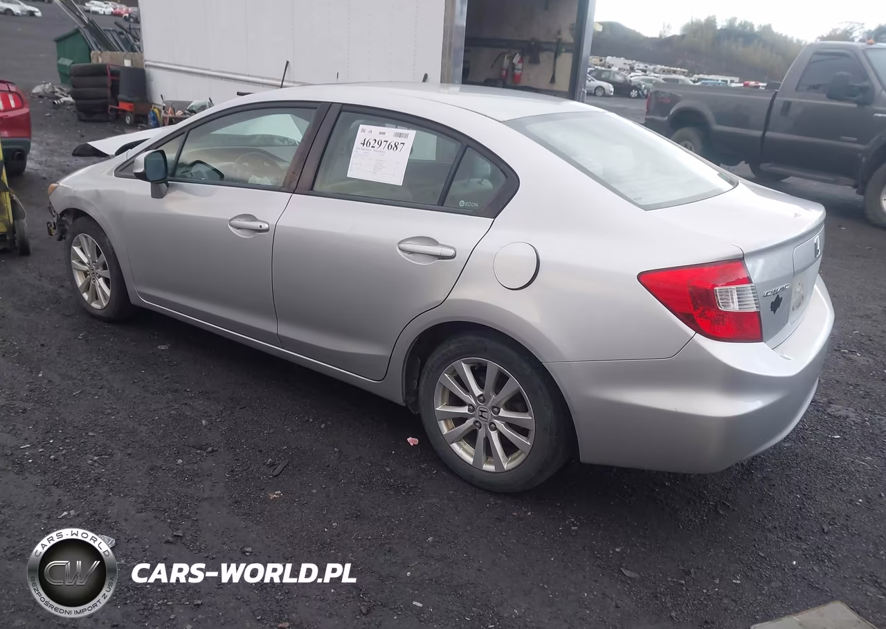 2012 Honda Civic Ex VIN:19XFB2F81CE327676 - 3